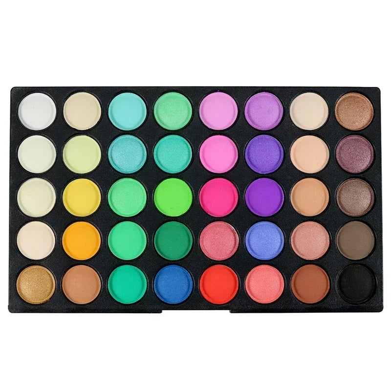 40 Color Glitter & Matte Eye Shadow Palette