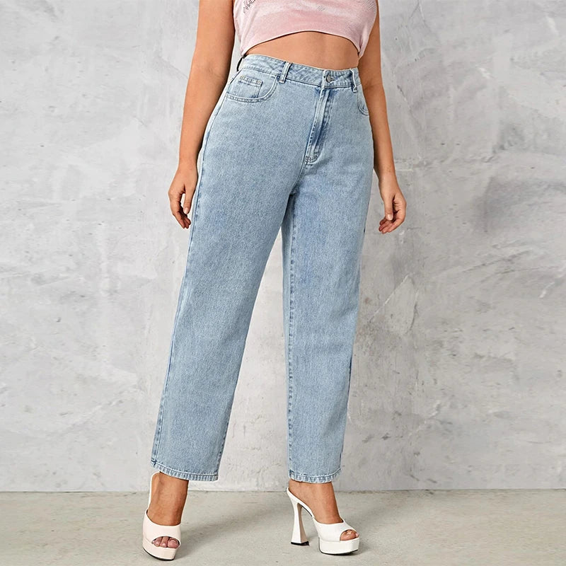 Stretchy and Loose Jeans