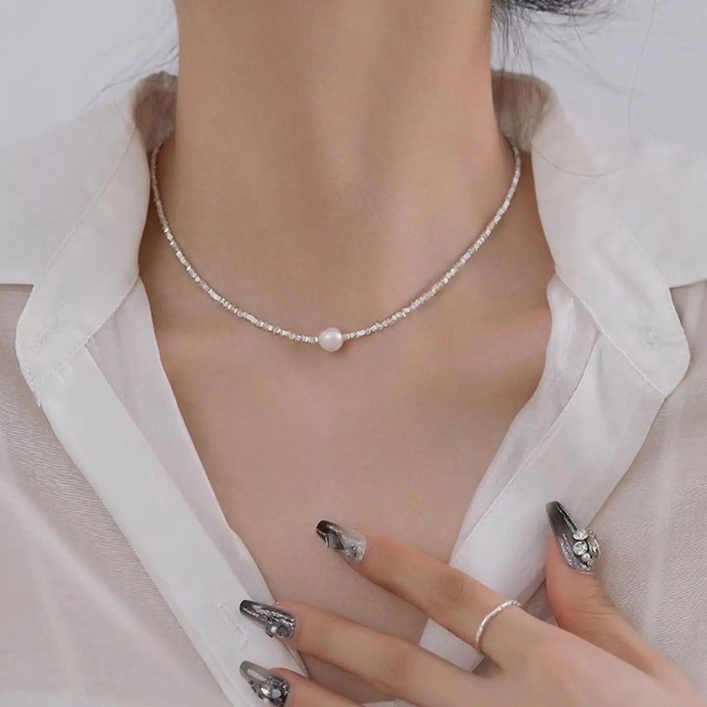 Elegant Pearl Necklace