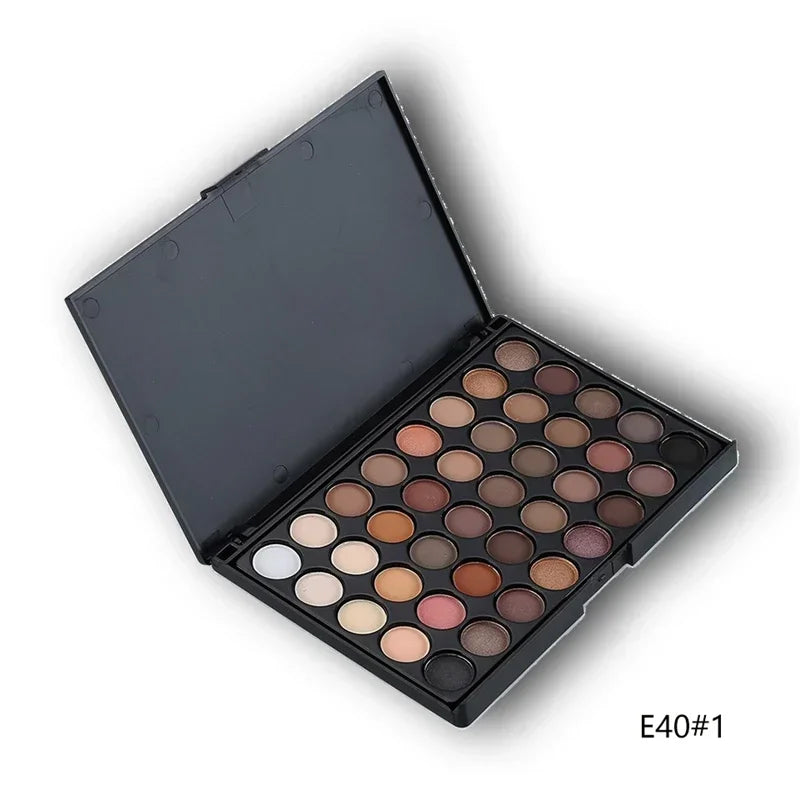 40 Color Glitter & Matte Eye Shadow Palette